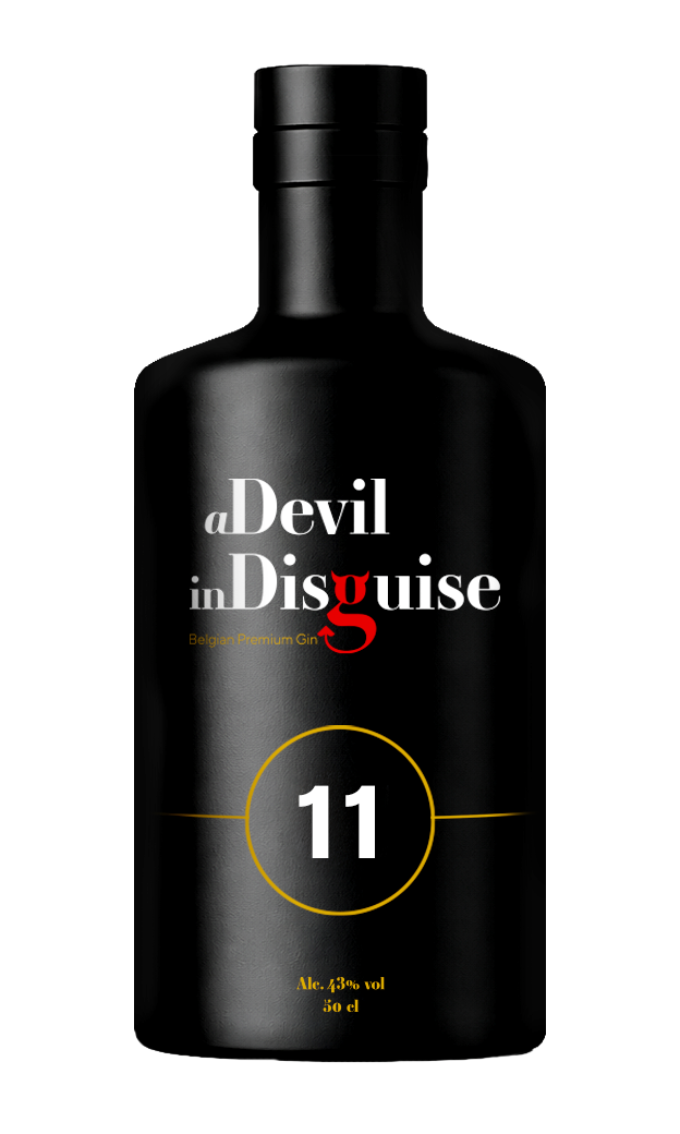 A Devil in Disguise : Le 11 : L'Ailier Gauche : Vanille et Fruit de la passion : Gin Belge Artisanal et Premium