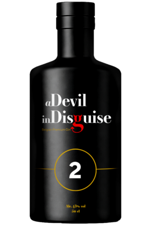 A Devil in Disguise : Le 2 : L'Arrière-Droit : Citron, Hibiscus et Pêche : Gin Belge Artisanal et Premium