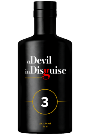 A Devil in Disguise : Le 3 : L'Arrière-Gauche : Verveine, Thé et Mangue : Gin Belge Artisanal et Premium