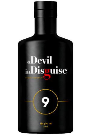 A Devil in Disguise : Le 9 : L'Avant-Centre : Citron, Orange, Tabac : Gin Belge Artisanal et Premium